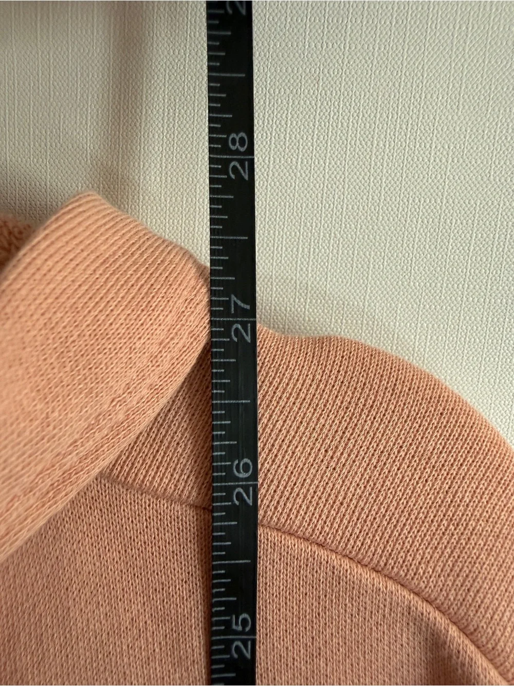 Eileen Fisher Hooded Open Front Cardigan | Dusty Rose peach  | Small cotton - Picture 8 of 8